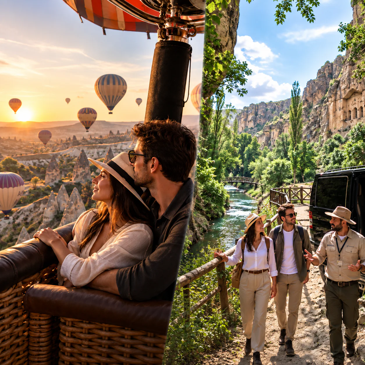 Private Balloon Flight + Private Red Tour